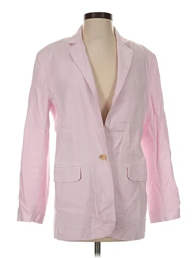 Pre-owned Steve Madden Blazer Jacket In Pink