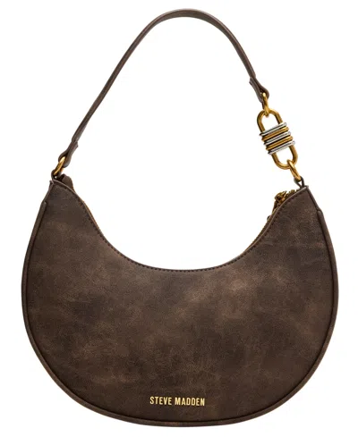 Steve Madden Blohan Small Hobo Bag In Brown