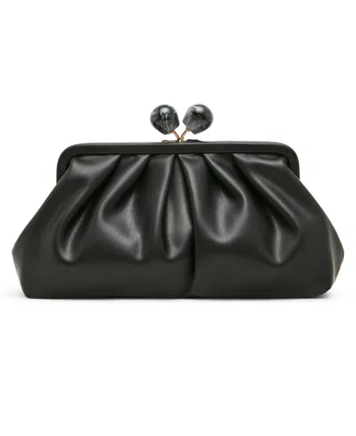 Steve Madden Bmarisol Small Kisslock Clutch Handbag In Black