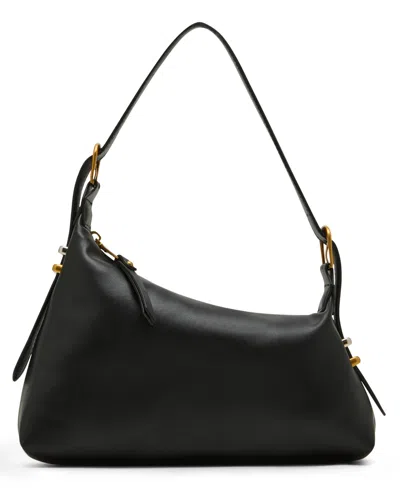 Steve Madden Bnally Asymmetrical Shoulder Bag In Black
