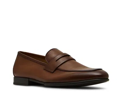Steve Madden Boca Penny Loafer In Brown