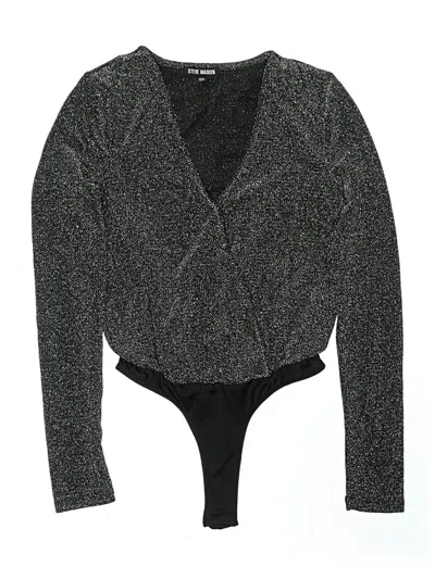 Pre-owned Steve Madden Bodysuit In Black