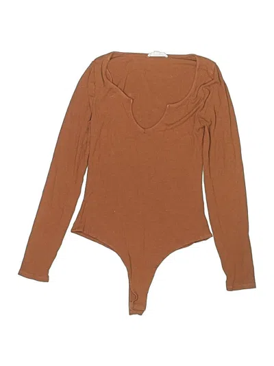 Pre-owned Steve Madden Bodysuit In Brown