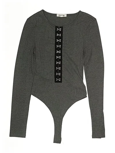 Pre-owned Steve Madden Bodysuit In Gray