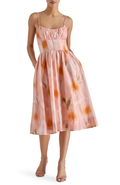 Steve Madden Bondi Ikat Print Fit & Flare Dress