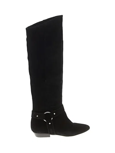 Pre-owned Steve Madden Boots In Black