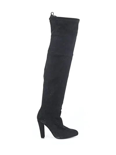 Pre-owned Steve Madden Boots In Black