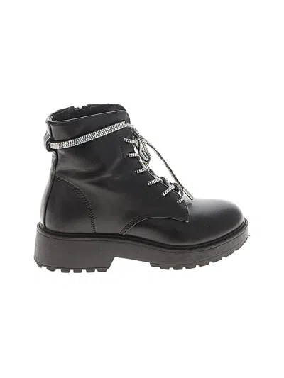 Pre-owned Steve Madden Kids' Boots In Black