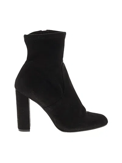 Pre-owned Steve Madden Boots In Black