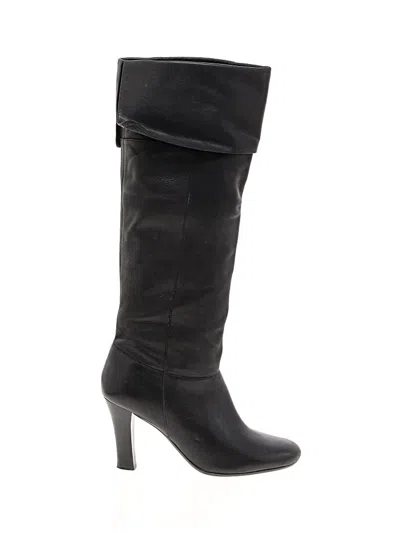 Pre-owned Steve Madden Boots In Black
