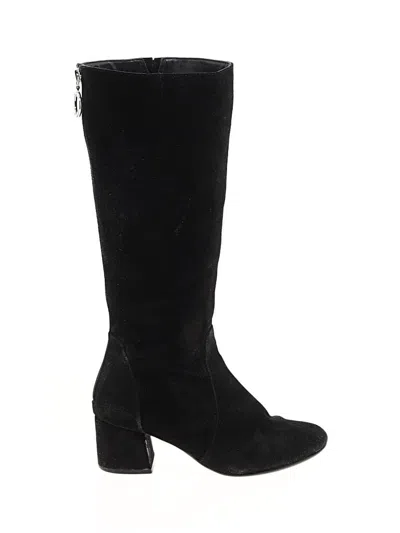 Pre-owned Steve Madden Boots In Black