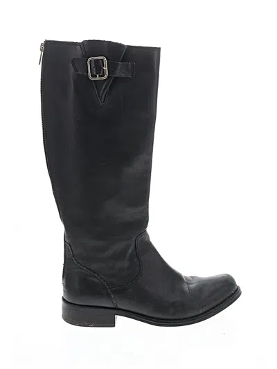 Pre-owned Steve Madden Boots In Black