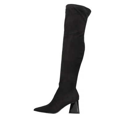 Steve Madden Boots Black In Nero Neri E Grigi
