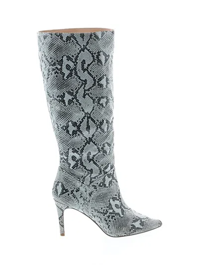 Pre-owned Steve Madden Boots In Blue