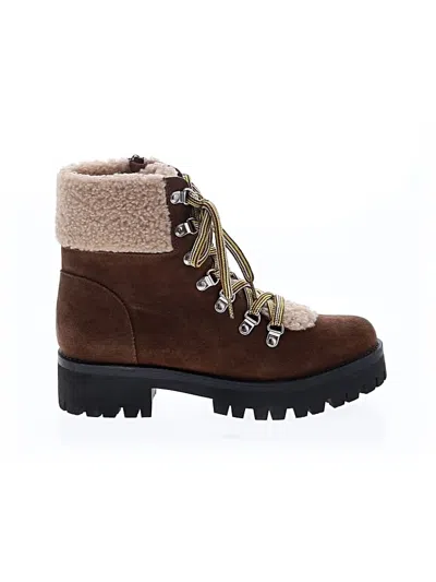 Pre-owned Steve Madden Boots In Brown