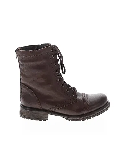 Pre-owned Steve Madden Boots In Brown
