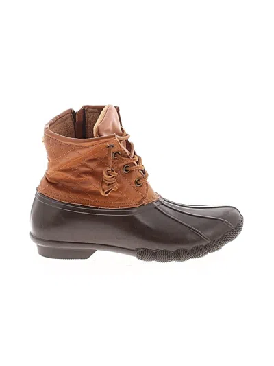 Pre-owned Steve Madden Boots In Brown