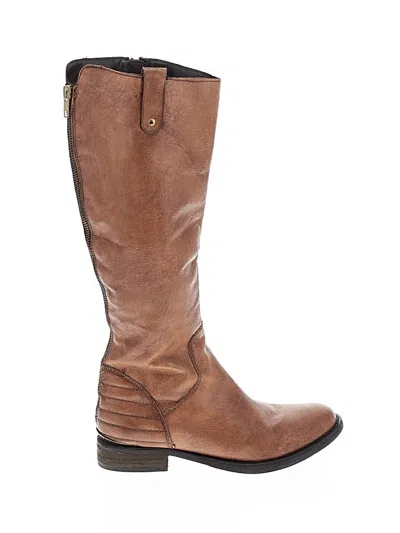Pre-owned Steve Madden Boots In Brown