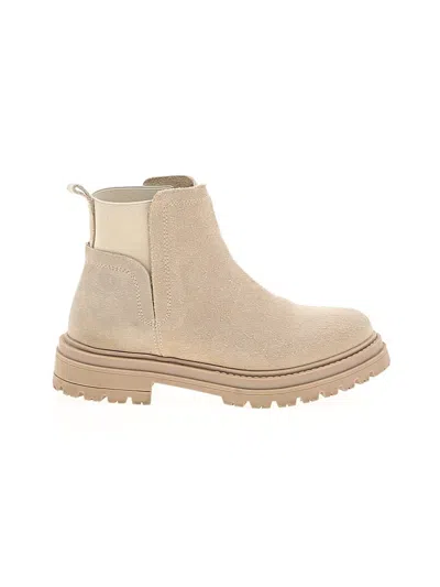 Pre-owned Steve Madden Boots In Ivory