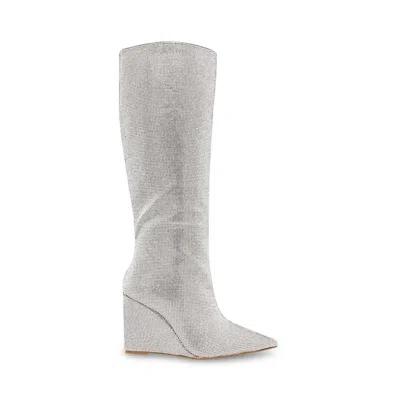 Steve Madden Boots In Silver