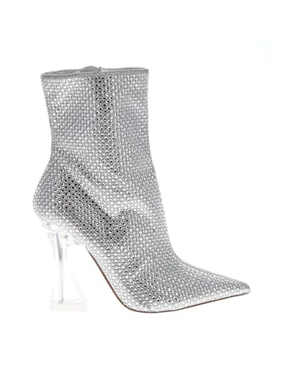 Steve Madden Boots In Silver