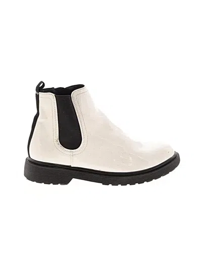 Pre-owned Steve Madden Boots In White