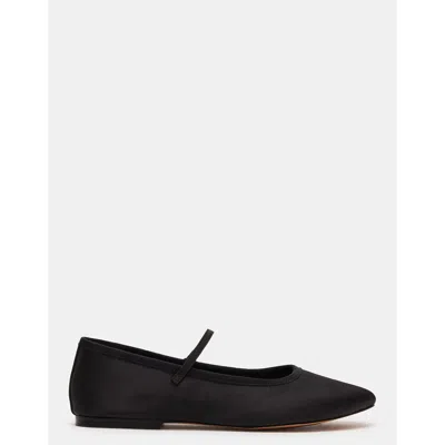 Steve Madden Bouquet Black Satin