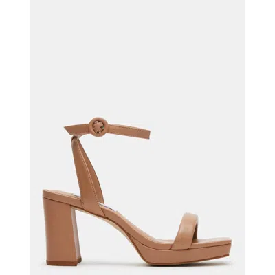 Steve Madden Bowa Natural Leather In Brown