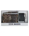 Steve Madden Boxed Carina Crossbody Wallet In Brown