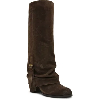 Steve Madden Bozeman Knee High Boot In Brown