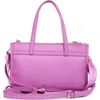 Steve Madden Bozzy Eyelet Crossbody Bag In Hyper Violet