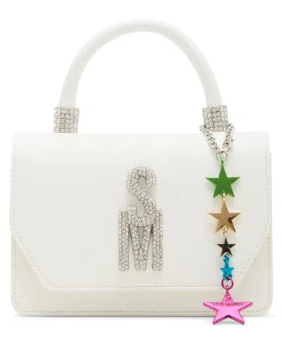 Steve Madden Brat Mini Satchel Bag In White