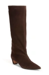 Steve Madden Brax Pointed Toe Boot In Brown