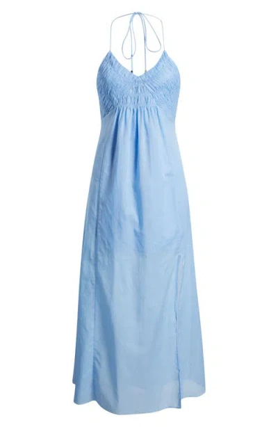 Steve Madden Brianna Side Slit Sleeveless Cotton Maxi Dress