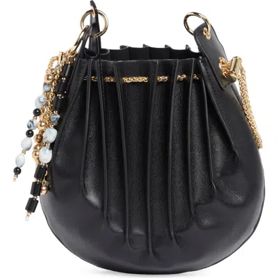 Steve Madden Briar Bucket Crossbody Bag In Black