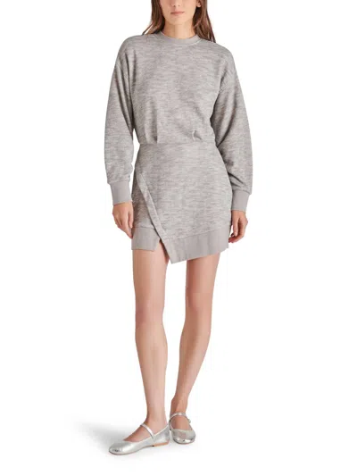 Steve Madden Briar Sweater Dress In Gray In Grey