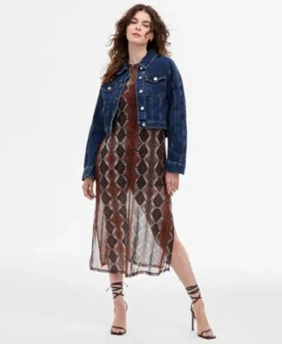 Steve Madden Brixton Denim Jacket Nola Midi Dress