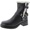 Steve Madden Brixton Womens Zipper Round Toe Booties In Multi