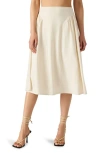 Steve Madden Brooklyn Linen Blend Skirt