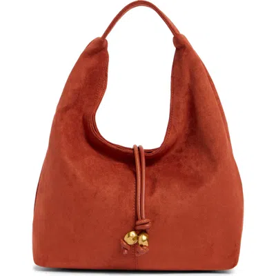 Steve Madden Browan Faux Suede Hobo Bag