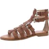 STEVE MADDEN BRUNO WOMENS ADJUSTABLE FAUX LEATHER ANKLE STRAP