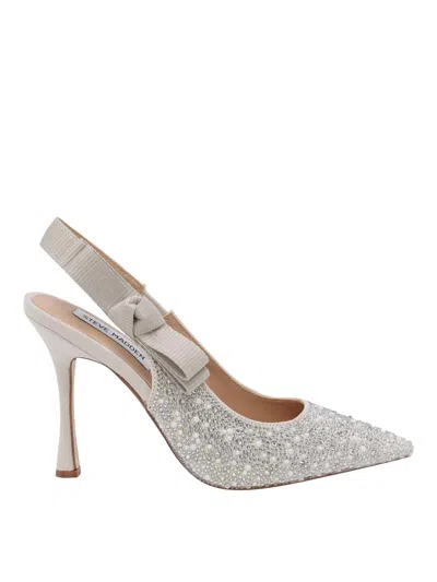 Steve Madden Brylie Slingback Pumps In Silver