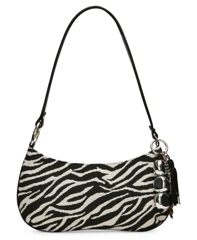 Steve Madden Bsabine Small Pebbled And Tassled Shoulder Handbag In Multi