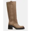 Steve Madden Buckley Sand Suede In Beige