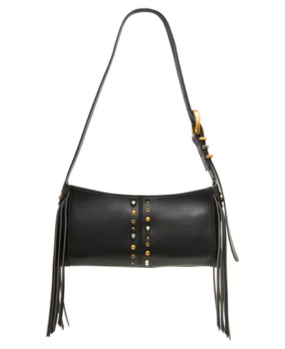 Steve Madden Bzaydie Fringe Shoulder Bag In Black