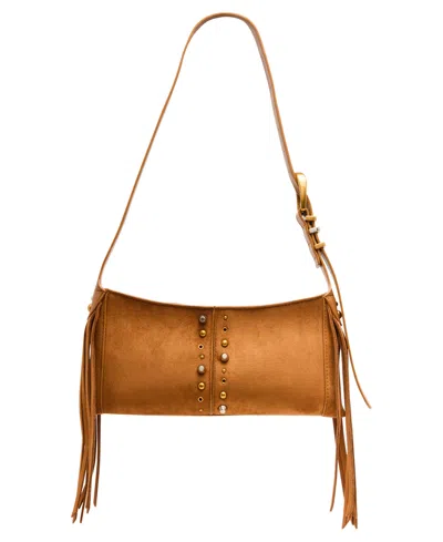 Steve Madden Bzaydie Fringe Shoulder Bag In Brown