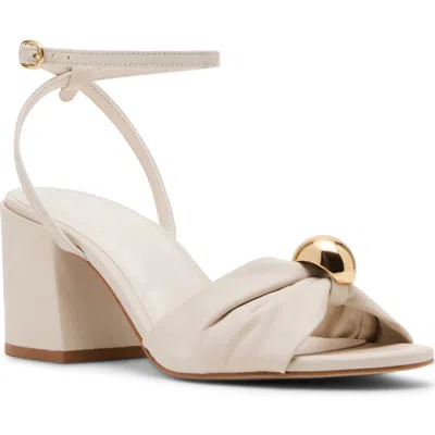 Steve Madden Caden Ankle Strap Sandal In Neutral