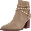 Steve Madden Cala Womens Suede Block Heel Block Heel Boot In Multi
