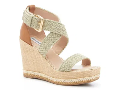 Steve Madden Cali Wedge Sandal In Brown