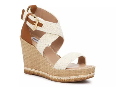 Steve Madden Cali Wedge Sandal In Brown